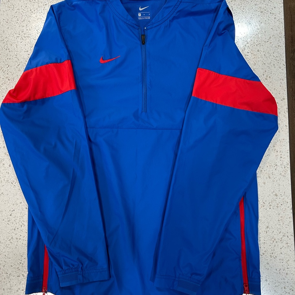 Nike Royal Blue Half-Zip Jacket